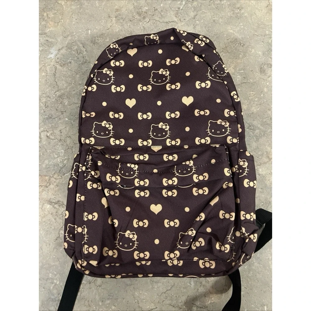 Hello Kitty Brown Backpack